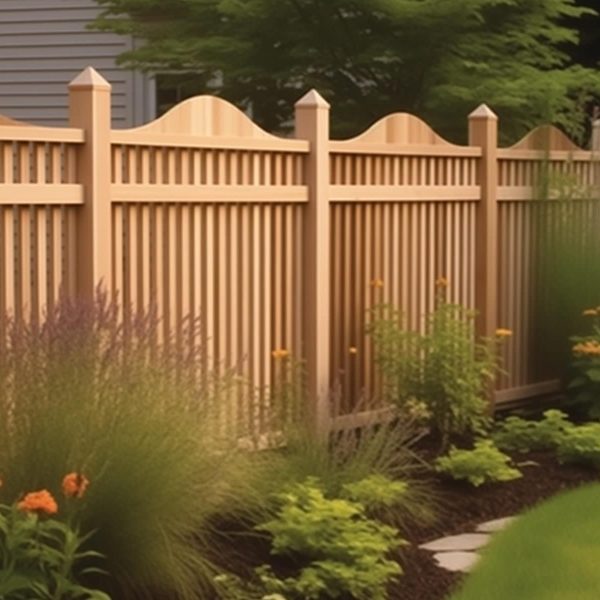 Gainesville Wooden Garden Fence